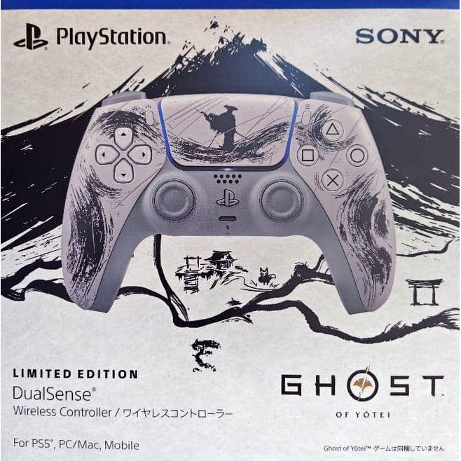DualSense(R) ワイヤレスコントローラー "Ghost of Yotei" ブラック リミテッドエディション CFI-ZCT1JZ8 -PS5-