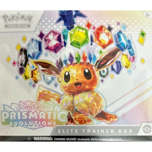 ポケモンカードゲーム プリズマティックエボリューションズ エリートトレーナーボックスシュリンク付き (Pokemon TCG: Scarlet & Violet—Prismatic Evolutions Elite Trainer Box)