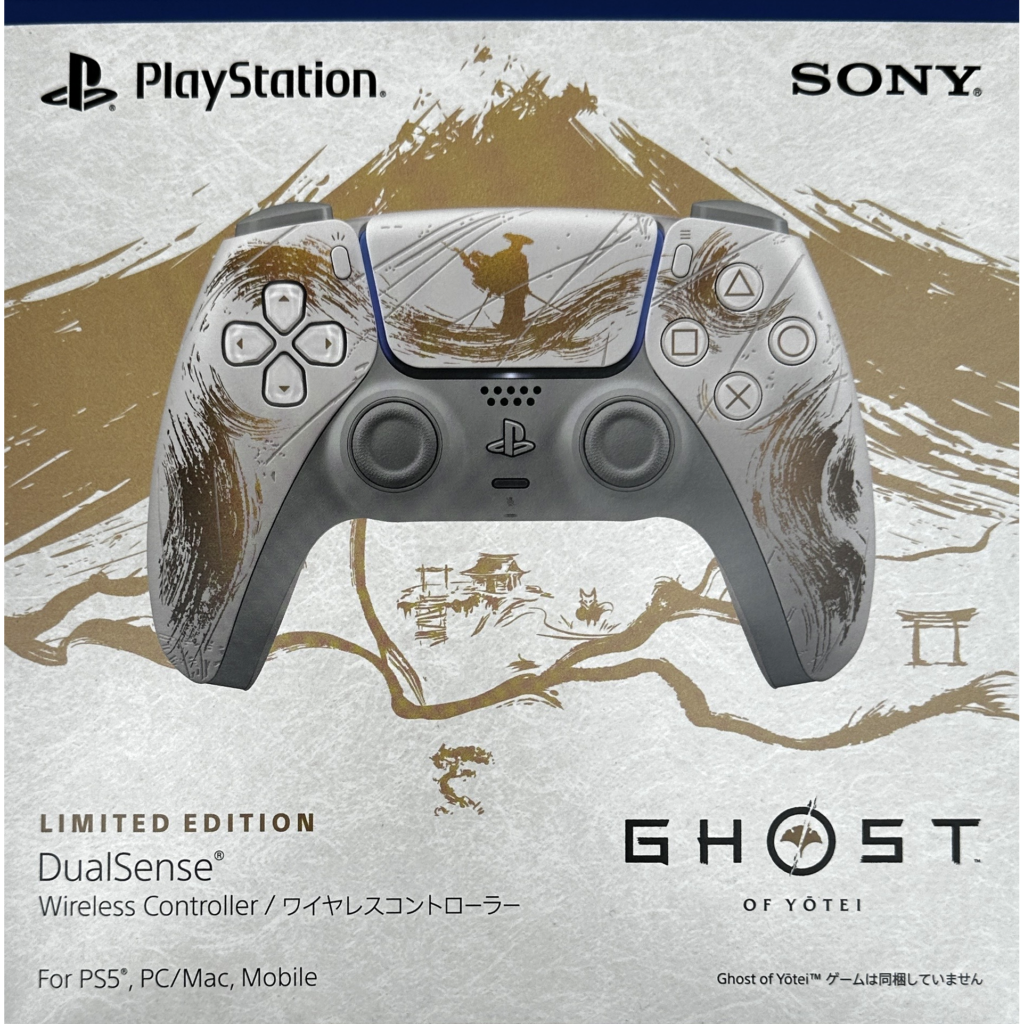DualSense(R) ワイヤレスコントローラー "Ghost of Yotei" ゴールド リミテッドエディション CFI-ZCT1JZ7 -PS5-